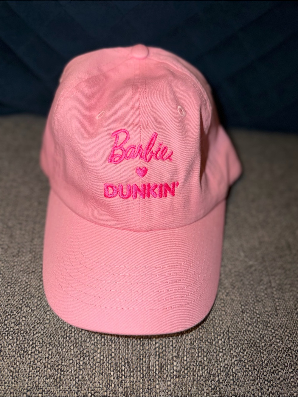 Barbie x Dunkin Pink Adult Baseball Cap